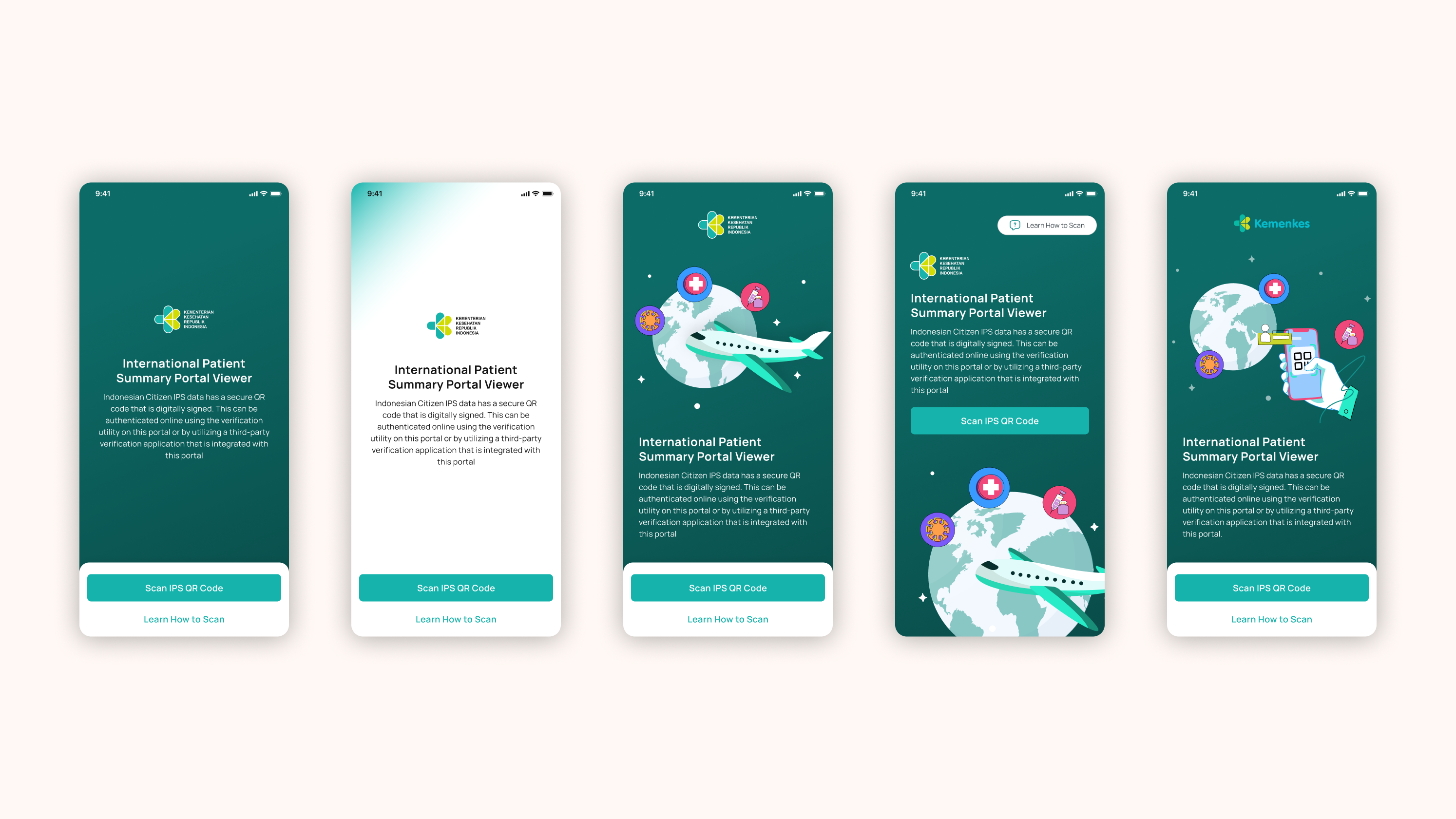 Several landing-page directions explored side by side — varying illustration style, layout weight, and hierarchy